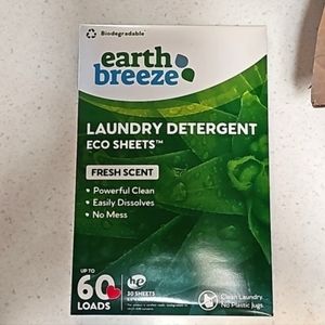 Earth Breeze laundry detergent
